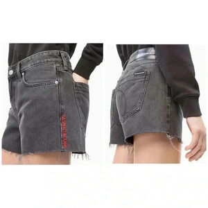 Calvin Klein Mid Rise Embroidered Weekend Short